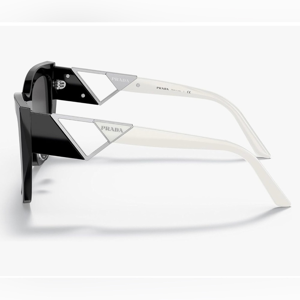 Authentic Prada Triangle Side Sunglasses - Picture 3 of 16